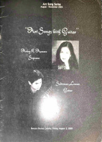 Art Songs With Guitar