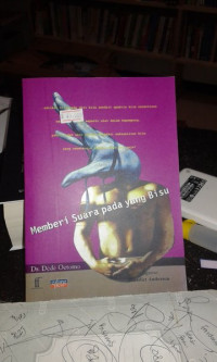 Memberi Suara Pada Yang Bisu