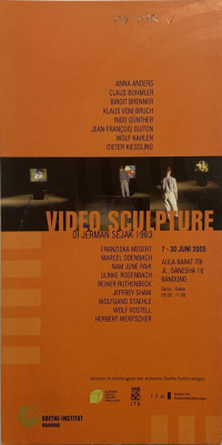 Video Sculpture di Jerman Sejak 1963