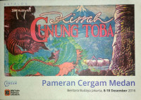 Pameran Cergam Medan: Kisah Gunung Toba