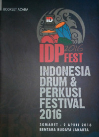 Indonesia Drum & Perkusi Festival 2016