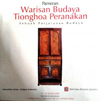 Pameran Warisan Budaya Tionghoa Peranakan