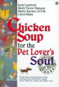 Chicken Soup for the Pet Lover's Soul